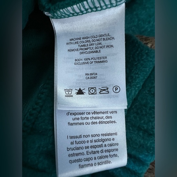 Columbia Jacket Womens Large Teal/Green Fleece, Full Zip, zip Pockets, Outdoor - Picture 11 of 11